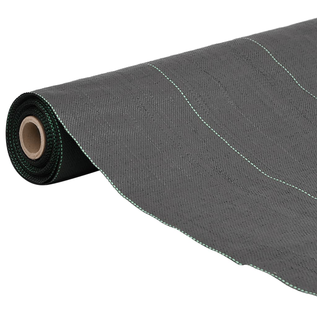 Kontrollmatte for ugress svart 0,5x25 m PP