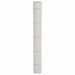 Kontrollmatte for ugress hvit 1x10 m PP vidaXL