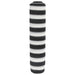 Skjermnett antrasitt og hvit 1,5x25 m HDPE 195 g/m²