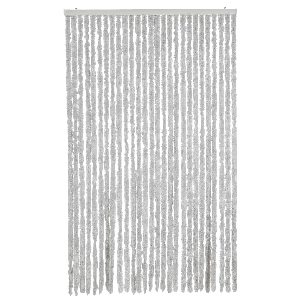 Fluegardin grå 118x220 cm chenille