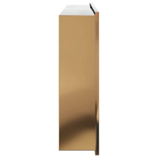 Dusjnisje børstet gulv 62x32x9 cm rustfritt stål