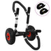 SUP vogn for surfebrett sammenleggbar 45 kg aluminium