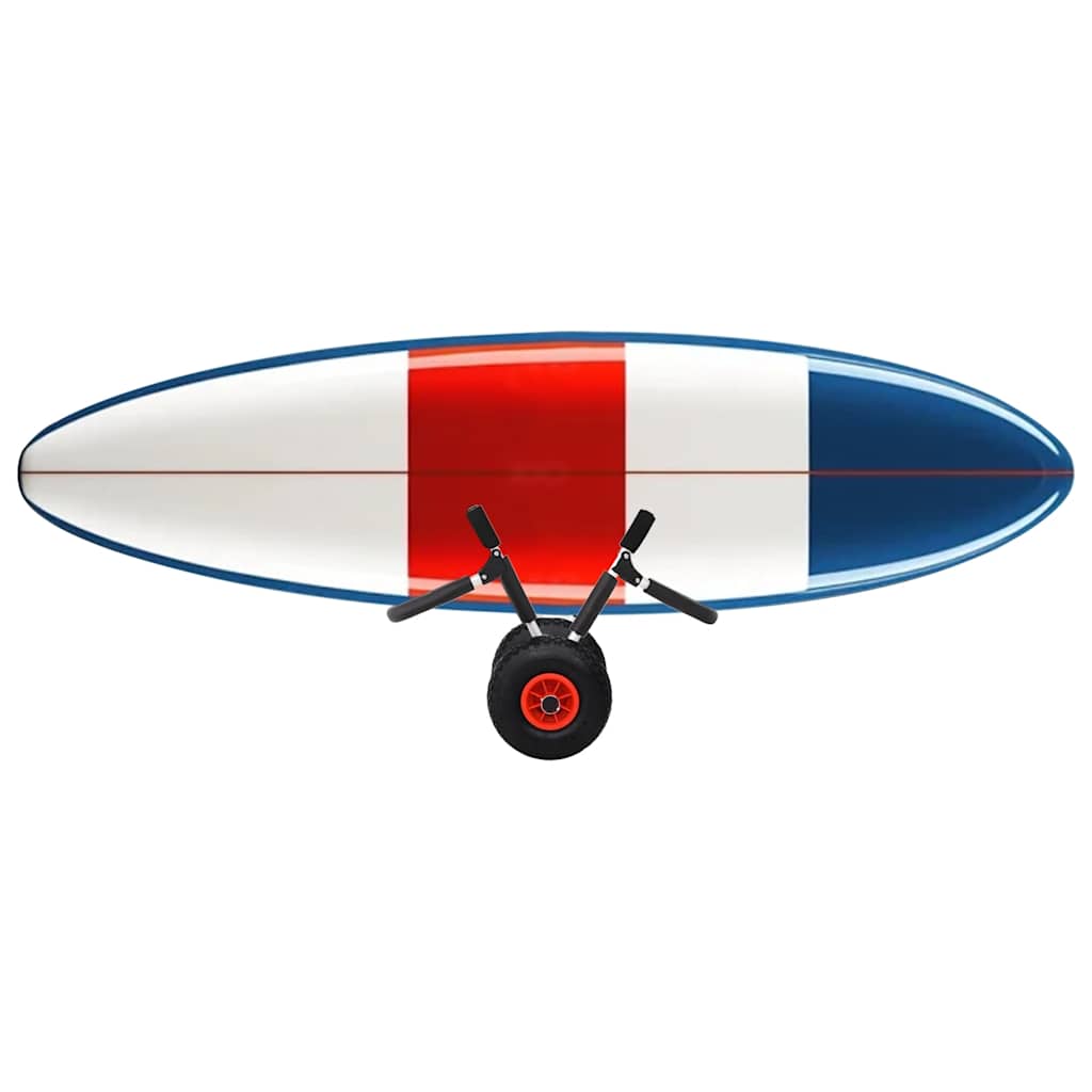 SUP vogn for surfebrett sammenleggbar 45 kg aluminium