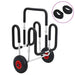 SUP vogn for 2 surfebrett 90 kg aluminium