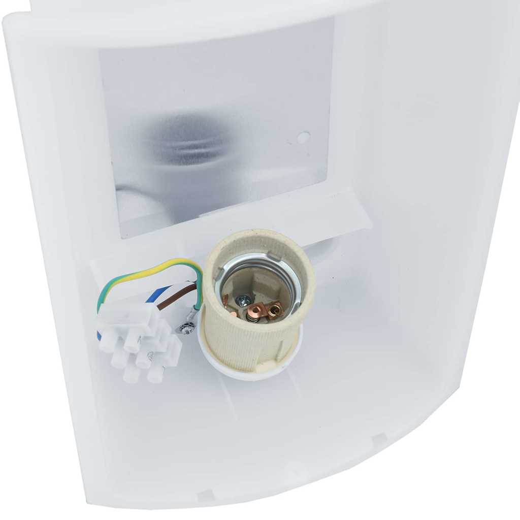 Utevegglampe Svart 23.5 x 10.5 x 26 cm Rustfritt stål