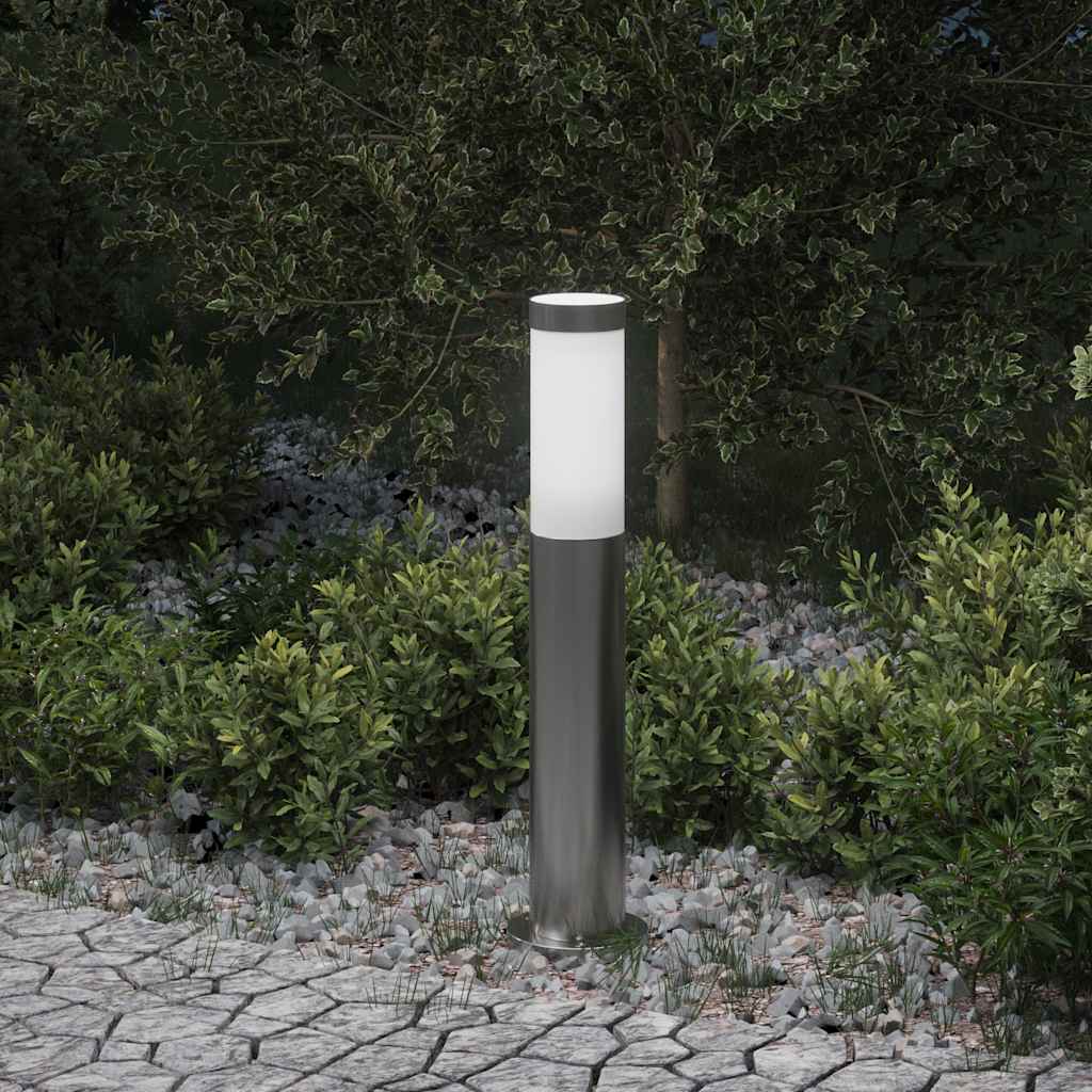 Pullertlampe 50 cm rustfritt stål IP44