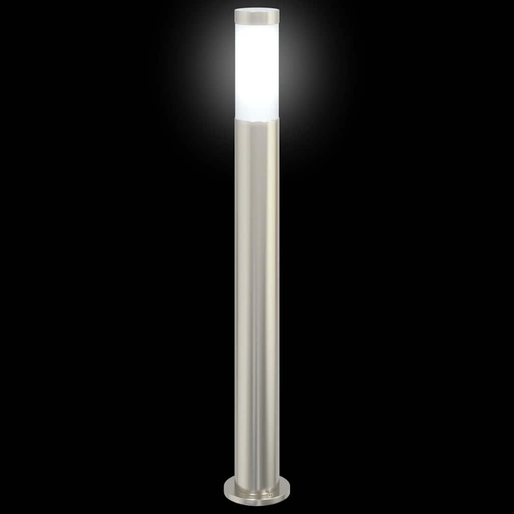 Pullertlampe 80 cm rustfritt stål IP44