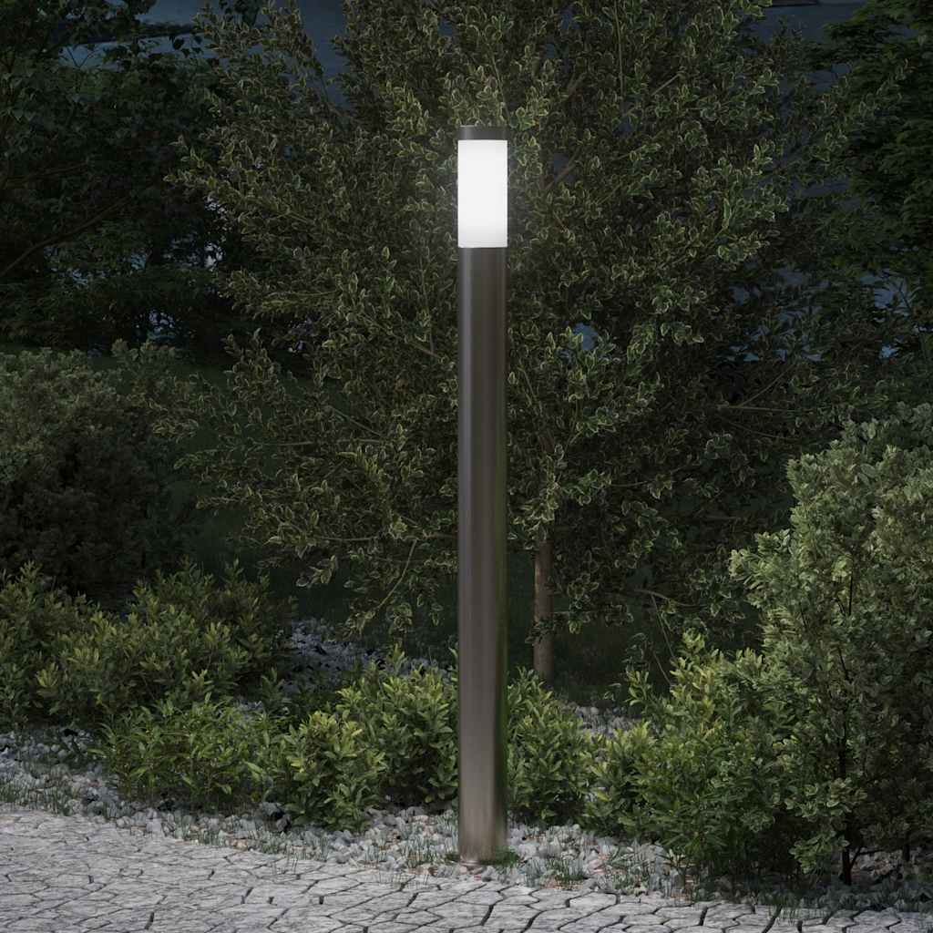 Pullertlampe 110 cm rustfritt stål IP44