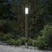Pullertlampe med stikkontakt 110 cm rustfritt stål IP44