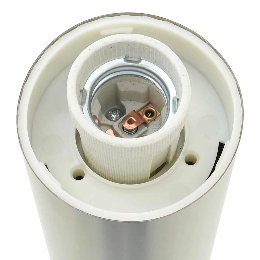 Pullertlamper med stikkontakt 3 stk 110 cm rustfritt stål IP44