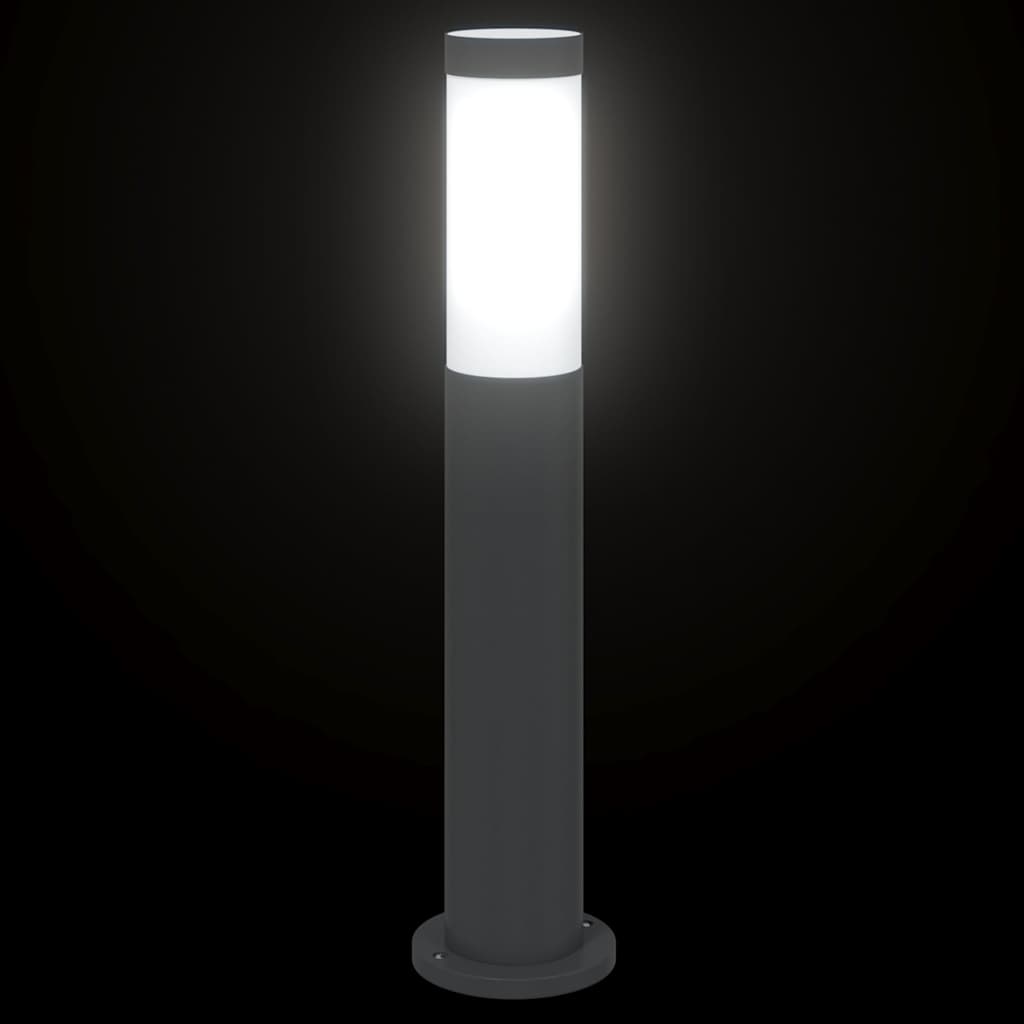 Pullertlampe 50 cm rustfritt stål IP44