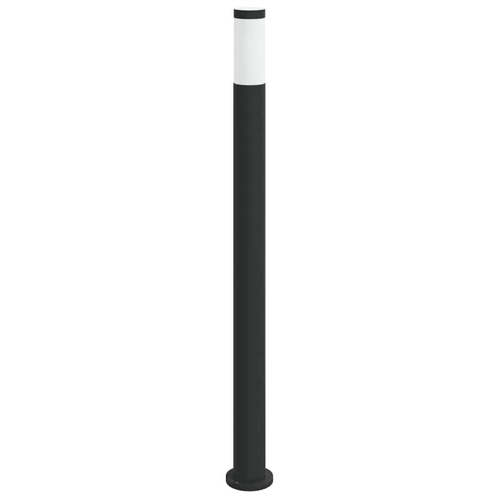 Pullertlampe med sensor 110 cm rustfritt stål IP44