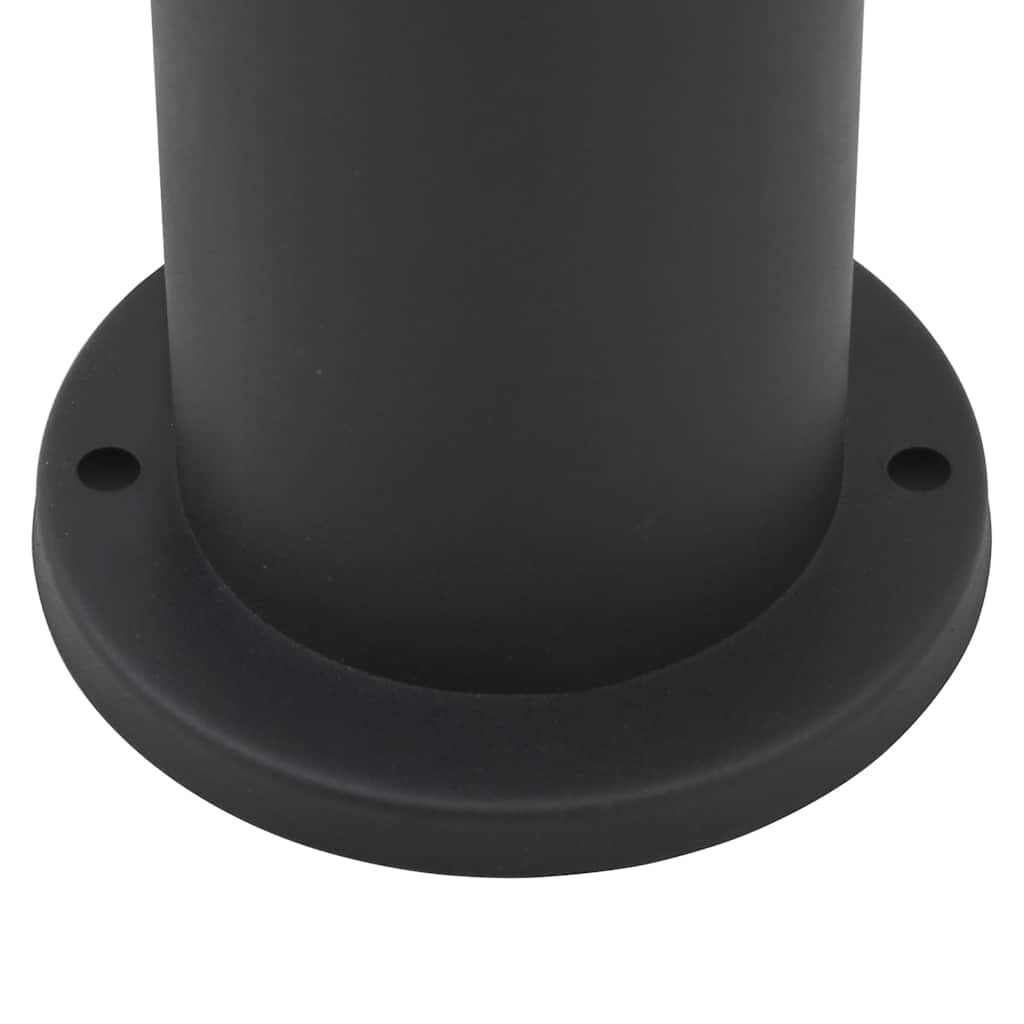 Pullertlampe med stikkontakt 110 cm rustfritt stål IP44