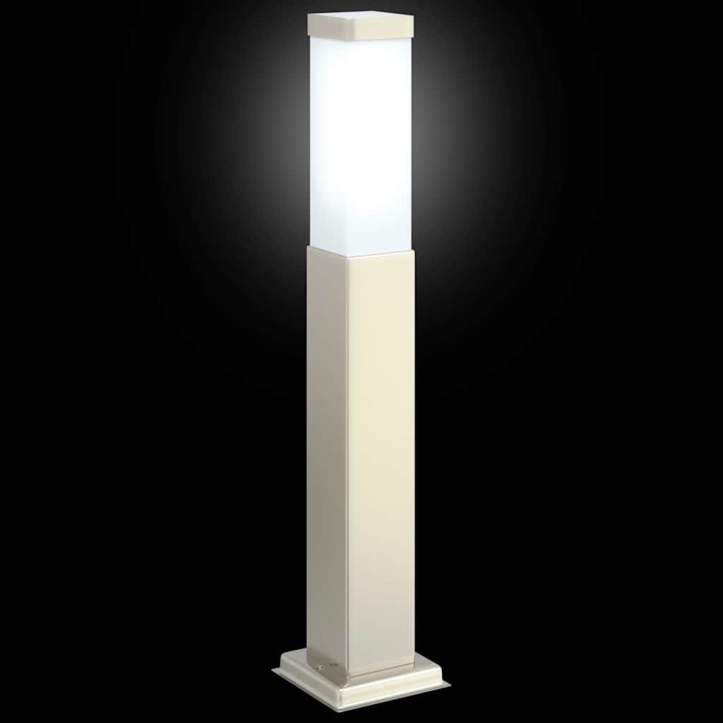 Pullertlampe 50 cm rustfritt stål IP44