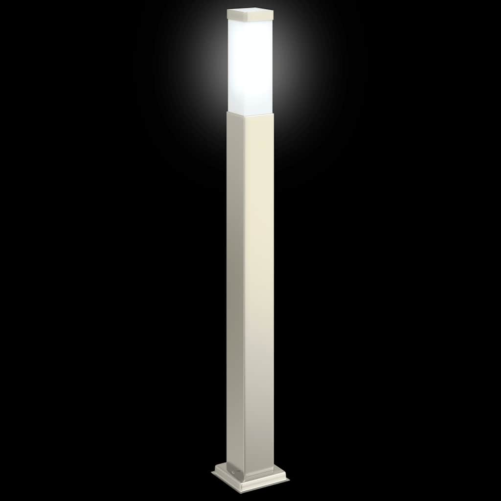 Pullertlampe 80 cm rustfritt stål IP44