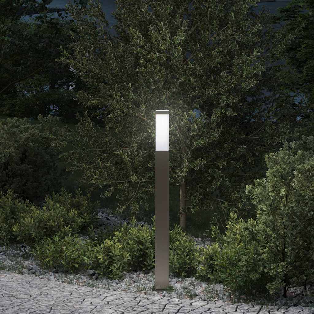 Pullertlampe 80 cm rustfritt stål IP44