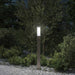 Pullertlampe med sensor 80 cm rustfritt stål IP44