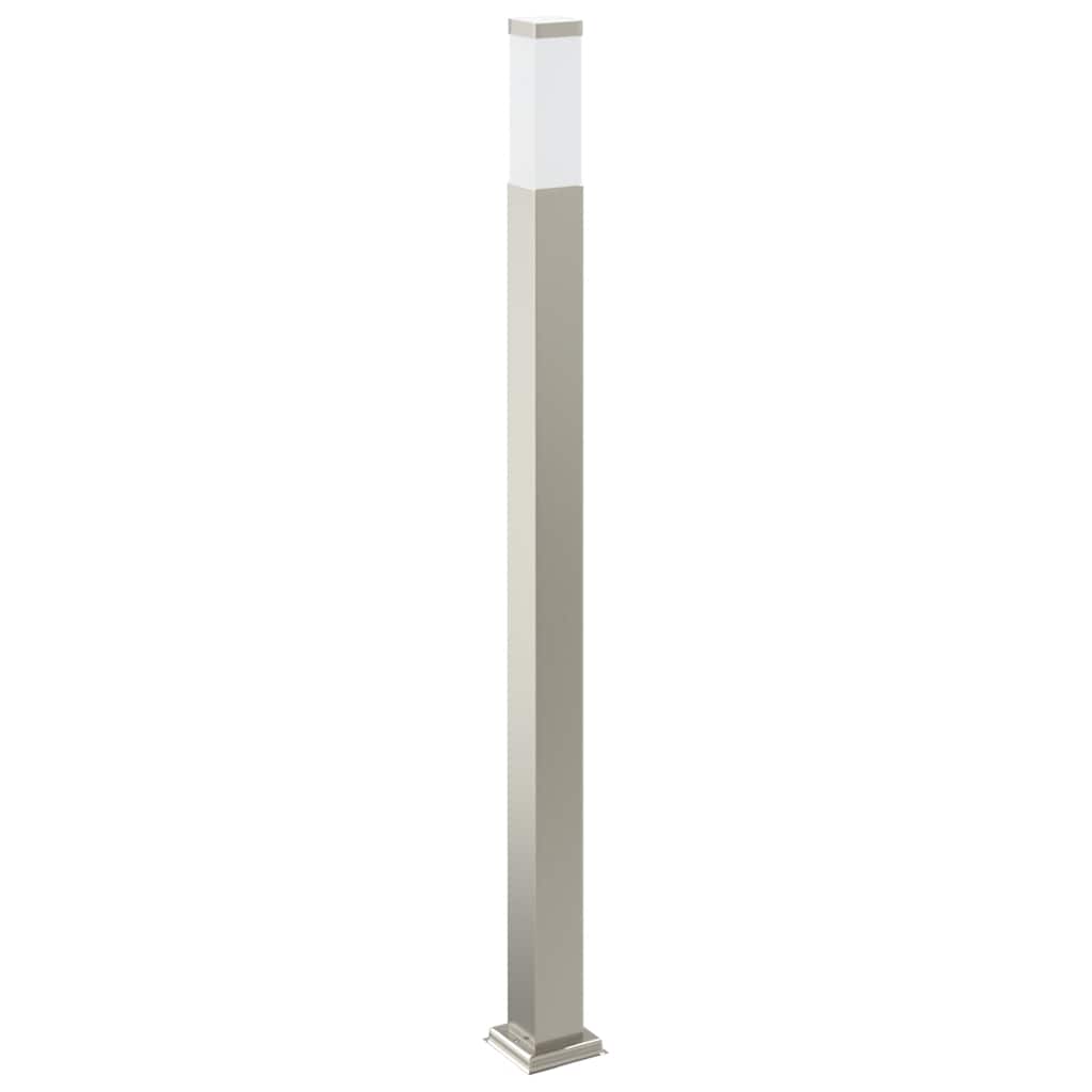 Pullertlampe med sensor 110 cm rustfritt stål IP44