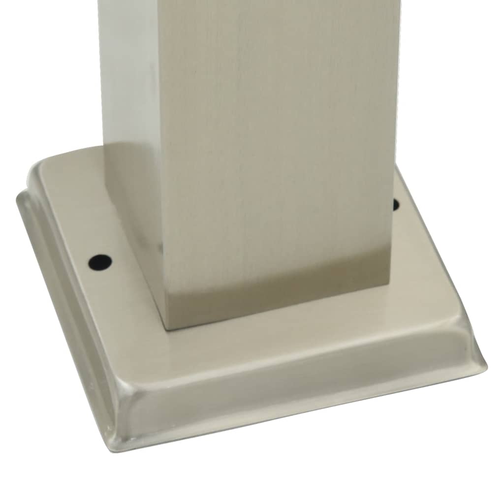 Pullertlampe med sensor 110 cm rustfritt stål IP44