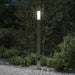 Pullertlampe med stikkontakt 110 cm rustfritt stål IP44