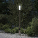 Pullertlampe med sensor og stikkontakt 110 cm rustfritt stål IP44