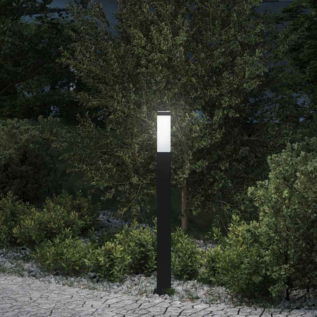 Pullertlampe 80 cm svart IP44