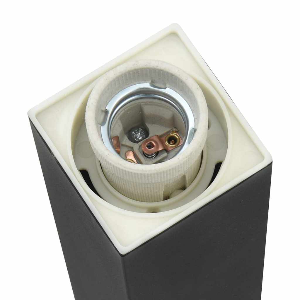 Pullertlys med sensor 3 stk 80 cm svart IP44