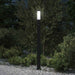 Pullertlampe med sensor 110 cm svart IP44