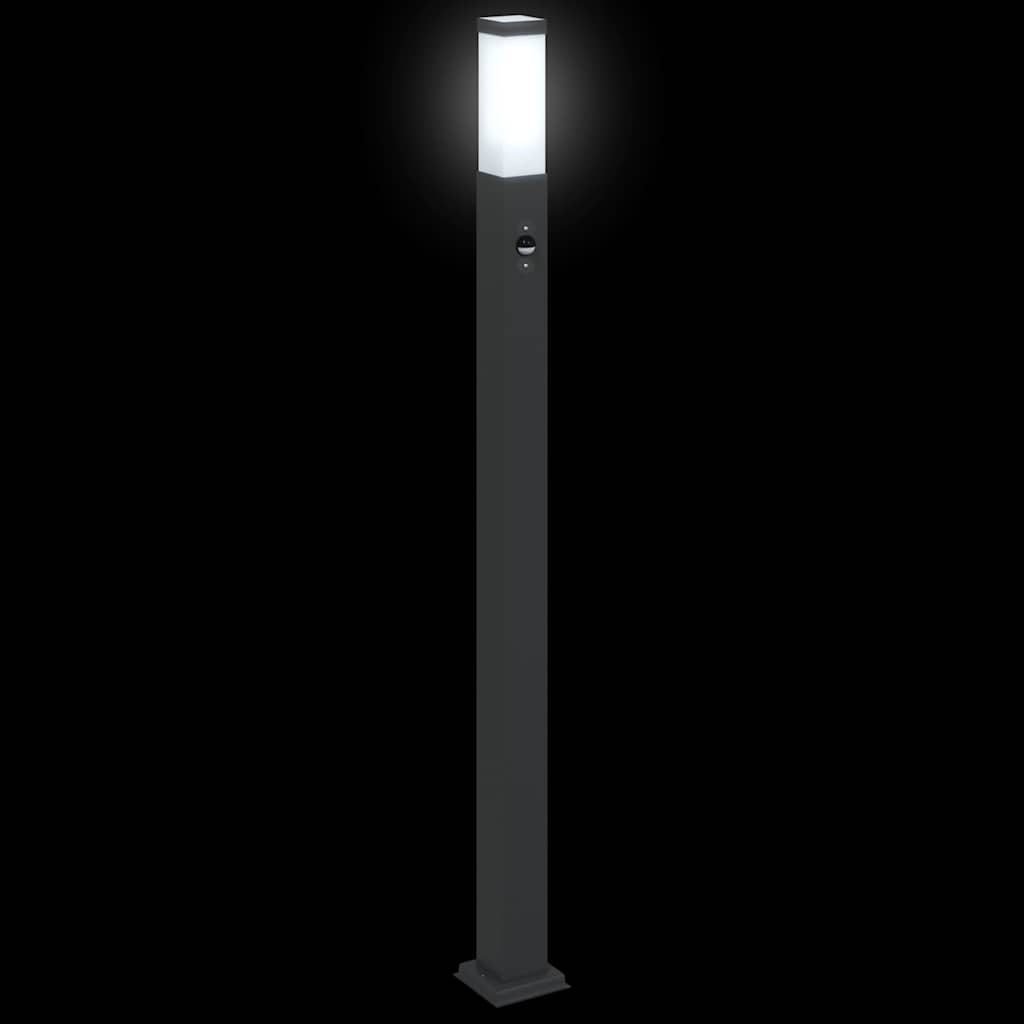 Pullertlys med sensor 3 stk 110 cm svart IP44