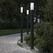 Pullertlys med sensor 3 stk 110 cm svart IP44