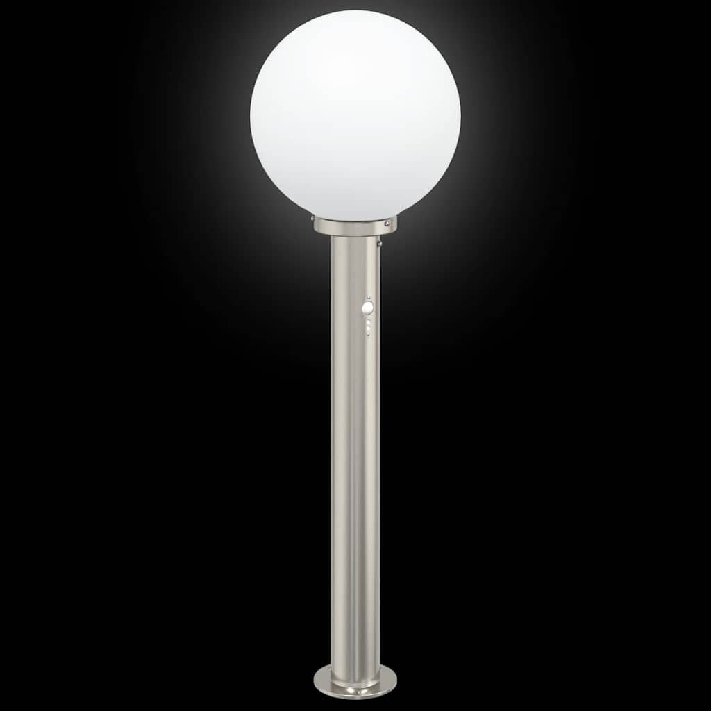 Pullertlys med sensor 3 stk 80 cm rustfritt stål IP44