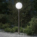 Pullertlampe med sensor 120 cm rustfritt stål IP44