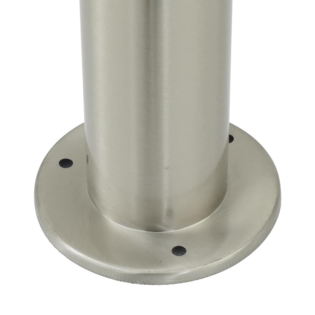Pullertlys med sensor og stikkontakt 3 stk 80 cm rustfritt stål IP44
