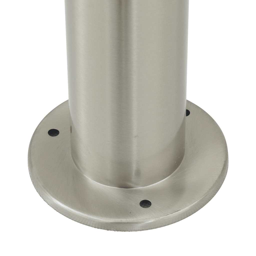 Pullertlampe med sensor og stikkontakt 120 cm rustfritt stål IP44
