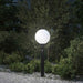 Pullertlampe med sensor 80 cm svart IP44
