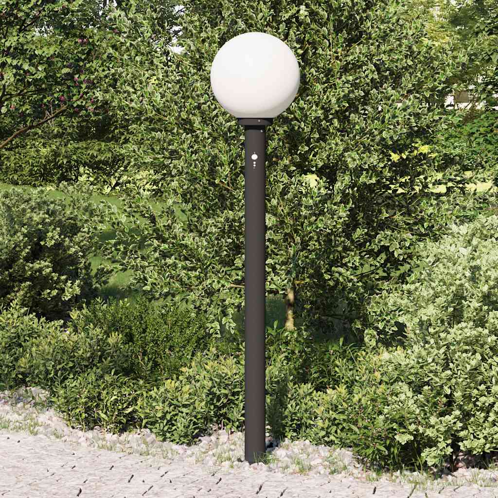Pullertlampe med sensor 120 cm svart IP44