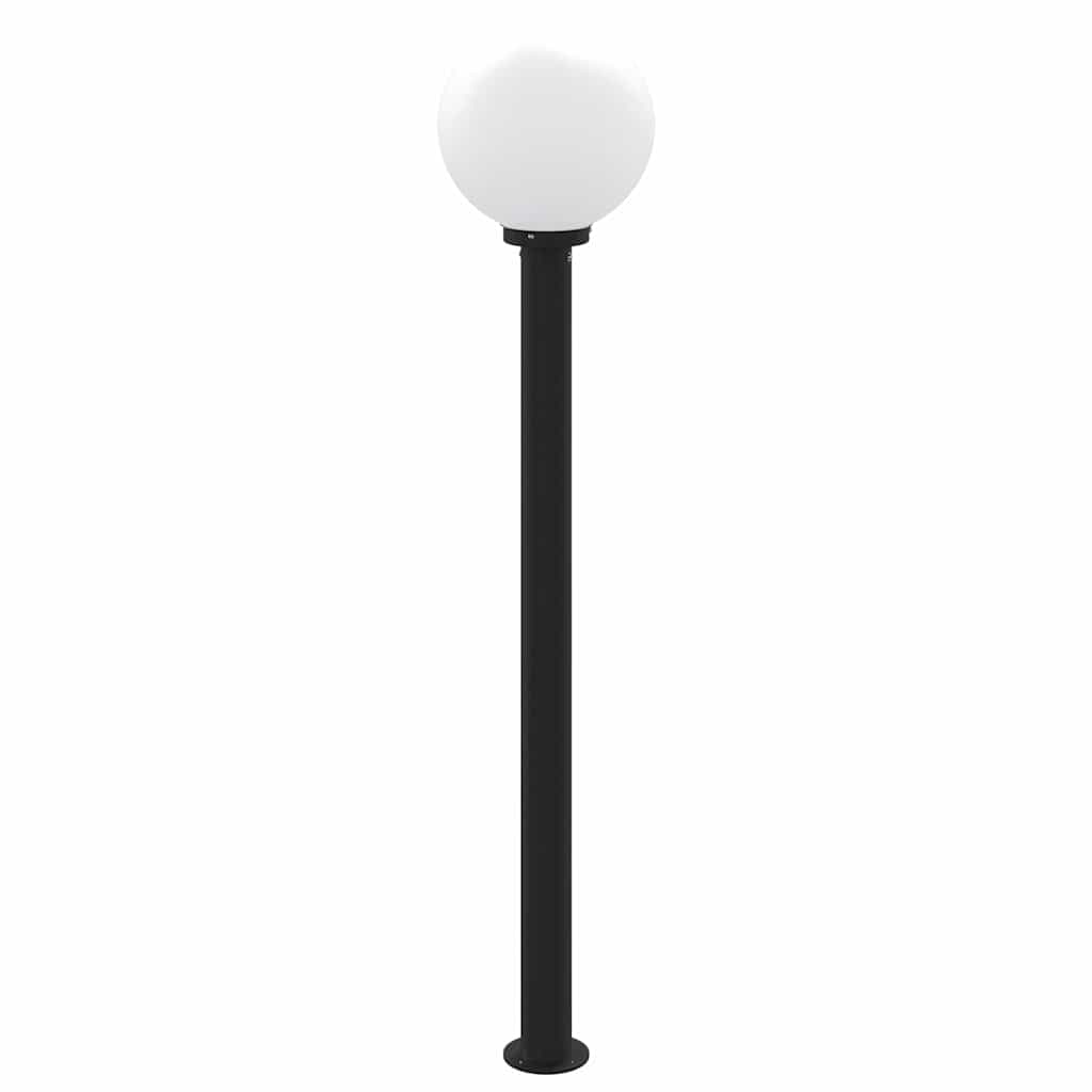 Pullertlampe med sensor 120 cm svart IP44