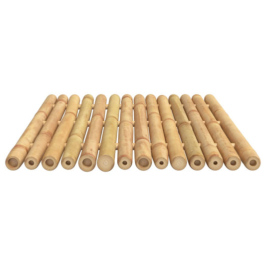 Badematter 2 stk 50x35 cm bambus