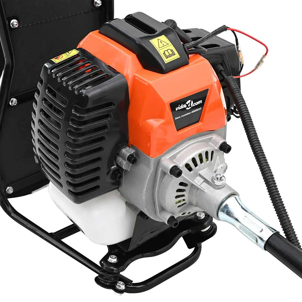 bozótvágó hátizsákos kivitelben design narancs 52 cc 1,45 kW