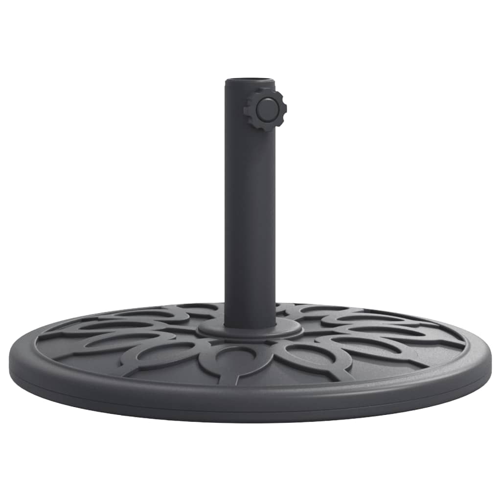 Parasollfot for Ø38 / 48 mm stenger 12 kg rund vidaXL