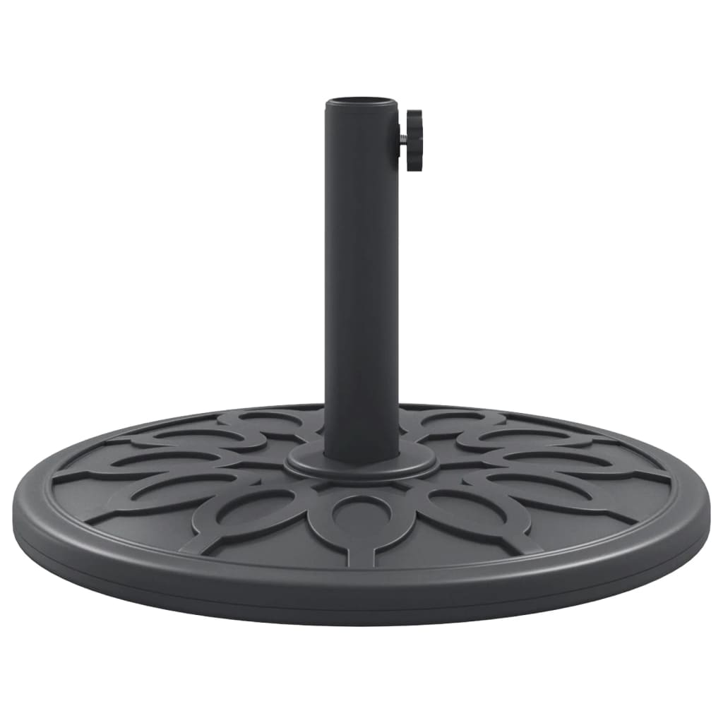 Parasollfot for Ø38 / 48 mm stenger 12 kg rund vidaXL