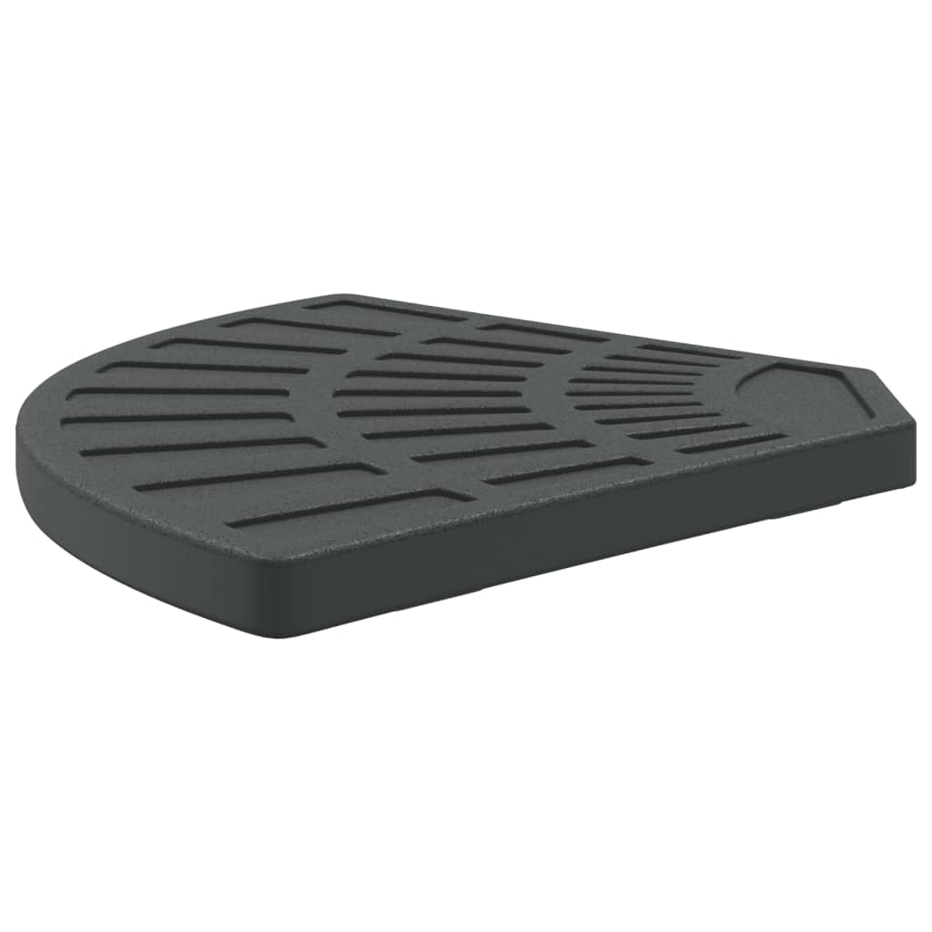 Parasollvekt med håndtak for parasoller med kryssfot 14 kg vidaXL