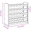 Vinstativ 67,5x25x60 cm heltre furu