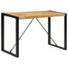 Spisebord 120x55x76 cm grov heltre mango