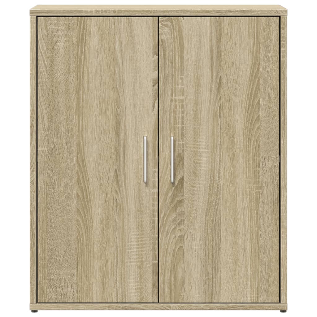 Skjenker 2 sonoma eik 60x31x70 cm konstruert tre