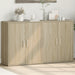 Skjenker 2 sonoma eik 60x31x70 cm konstruert tre
