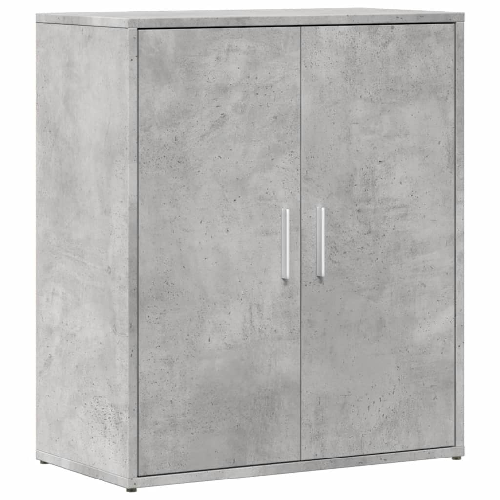 Skjenker 2 betonggrå 60x31x70 cm konstruert tre