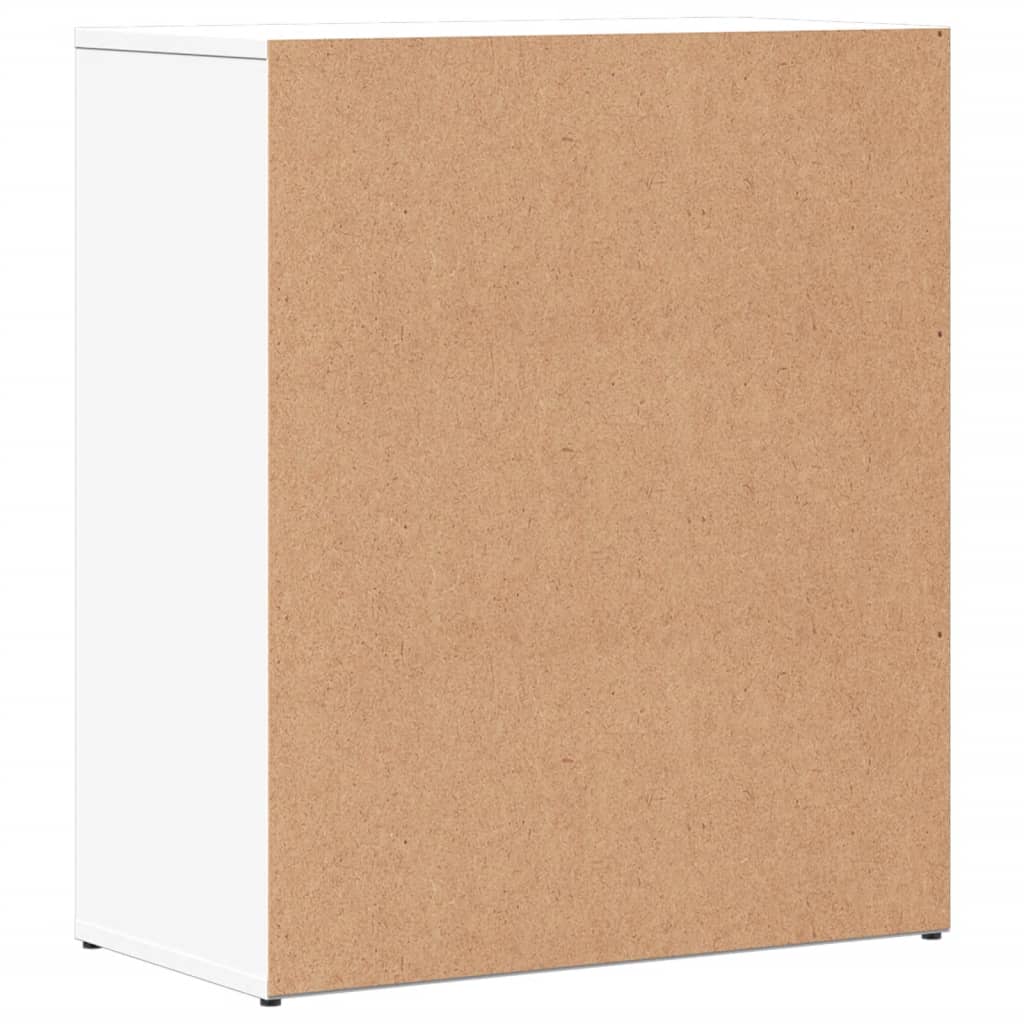 Skjenker 2 hvit 60x31x70 cm konstruert tre