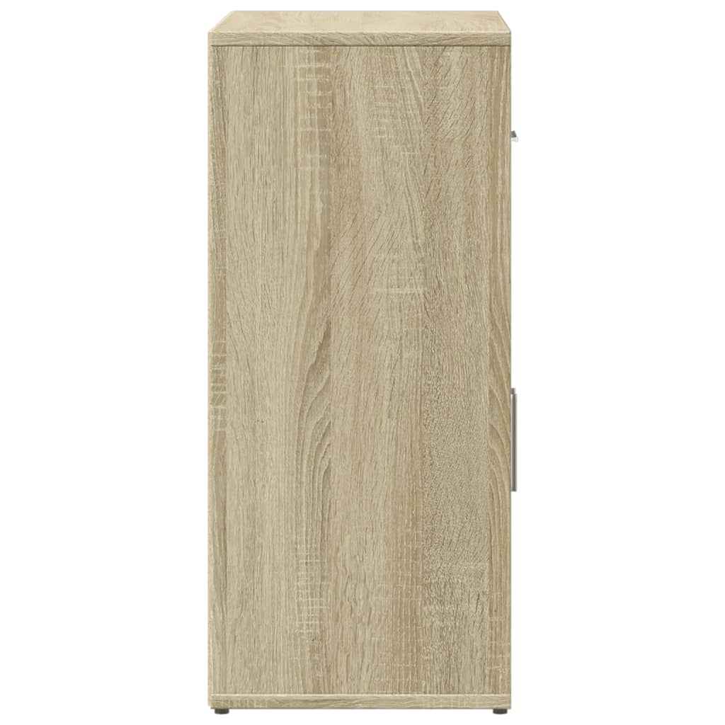 Skjenker 2 sonoma eik 60x31x70 cm konstruert tre