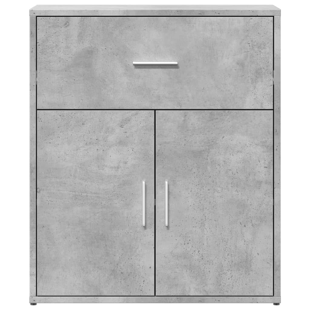 Skjenker 2 betonggrå 60x31x70 cm konstruert tre